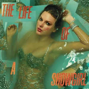 taylor swift – the life of a showgirl (album cover)